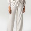 Clothing LILLA P | Drawcord Pant In Alabaster