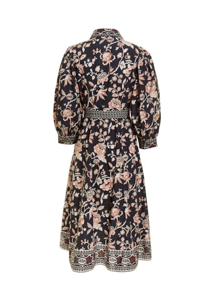 Clothing LOVE THE LABEL | Sula Midi Dress In Devon Print