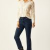 Clothing ECRU | La Cienega Straight Leg Jean In Dark Indigo