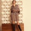 Clothing CABALLERO | Austin Dress In Autumn Tile