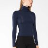 Clothing RIPLEY RADER | Long Sleeve Turtleneck Top In Navy