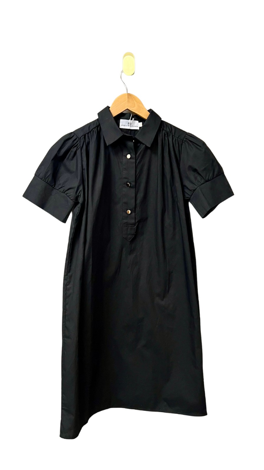 Clothing NEVER A WALLFLOWER | Everything Puff Sleeve Dress In Black