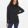 Clothing SPANX | Airessentials 'Got-Ya-Covered' Pullover Top In Very Black