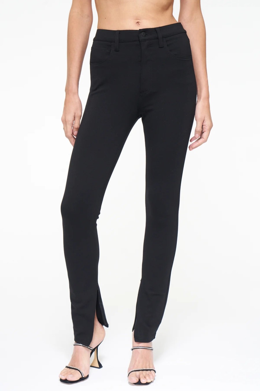 Clothing PISTOLA | Kendall Zippered Detail Pants In Night Out