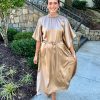 Clothing TRINA TURK | Kyuka Caftan In Gold