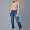 Clothing DL 1961 | Bridget Cropped High Rise Jean In Mid Raw