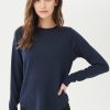 Clothing SPLITS59 | Warm Up Fleece Sweatshirt In Indigo