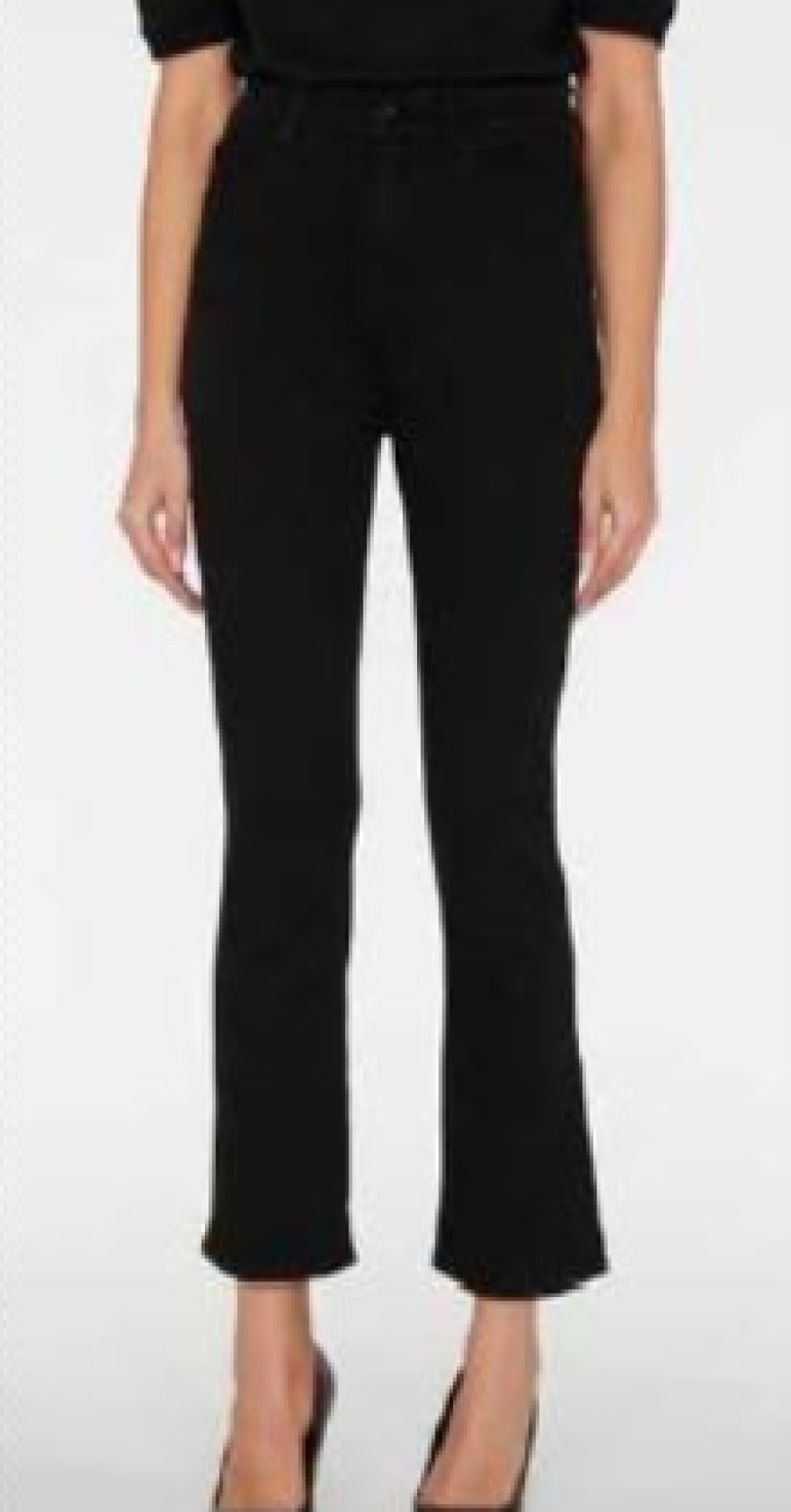 Clothing SEVEN JEANS | Bair High Rise Kick Flare Jean In Black