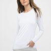 Clothing KINROSS CASHMERE | Bamboo Crew Tee