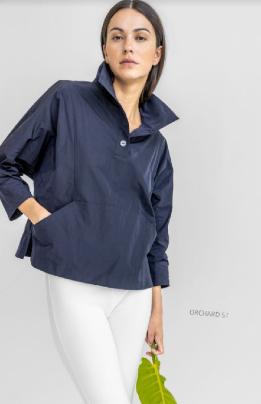 Clothing 212 Goods | Popover Jacket In Navy