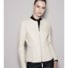 Clothing JAKETT | Blair Peplum Jacket In Off White