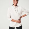 Clothing SPANX | Airessentials 'Got-Ya-Covered' Pullover Top In White Cloud