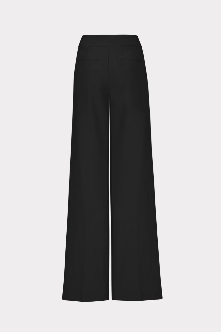 Clothing Milly | Nash Cady Pant In Black