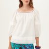 Clothing TRINA TURK | El Arsa Top In White