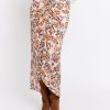 Clothing BERENICE PARIS | Jumea Printed Skirt In Frida Print