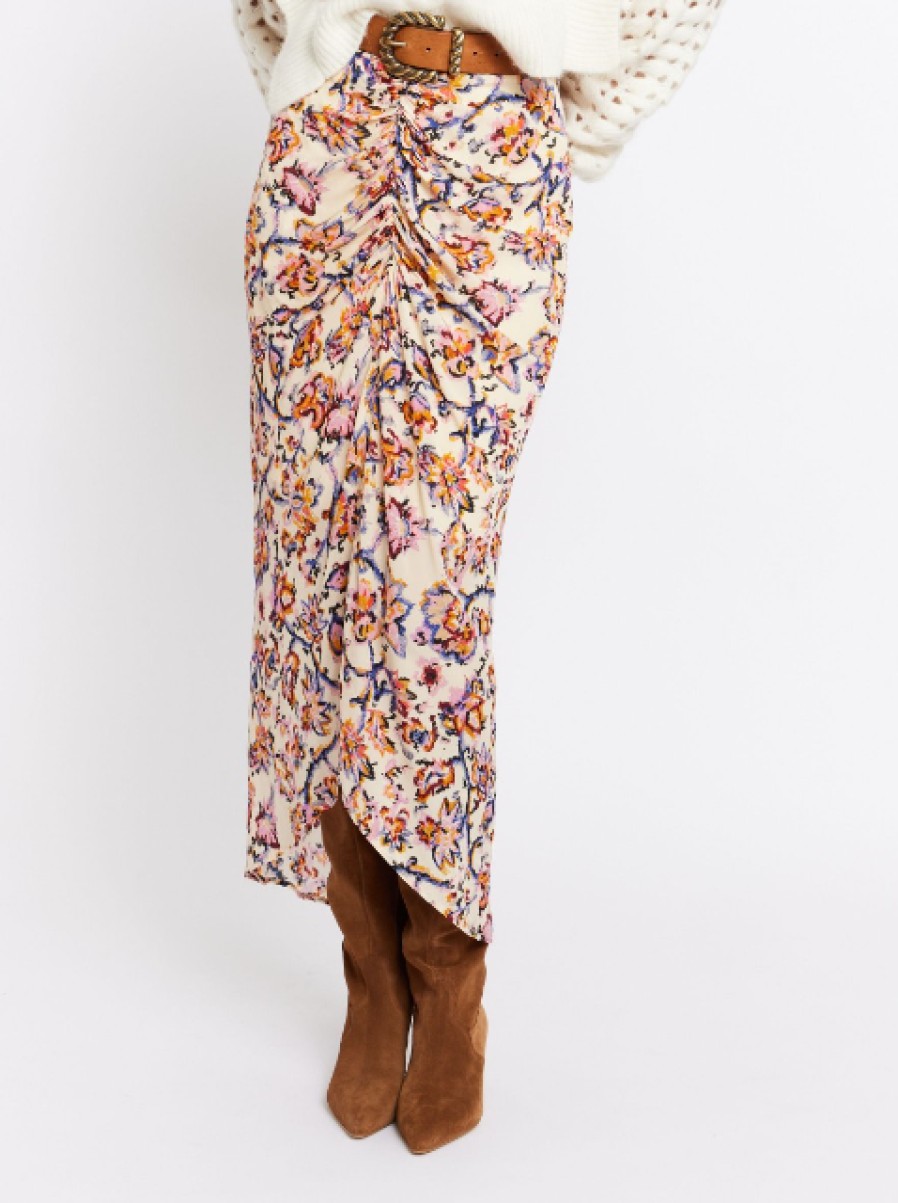 Clothing BERENICE PARIS | Jumea Printed Skirt In Frida Print