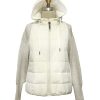 Clothing LINDA RICHARD | Cashmere Knit Puffer Jacket In White