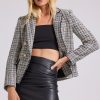 Clothing GENERATION LOVE | Eliza Tweed Blazer In Black Rainbow