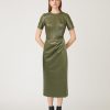 Clothing SHOSHANNA | Rhea Dress In Olive