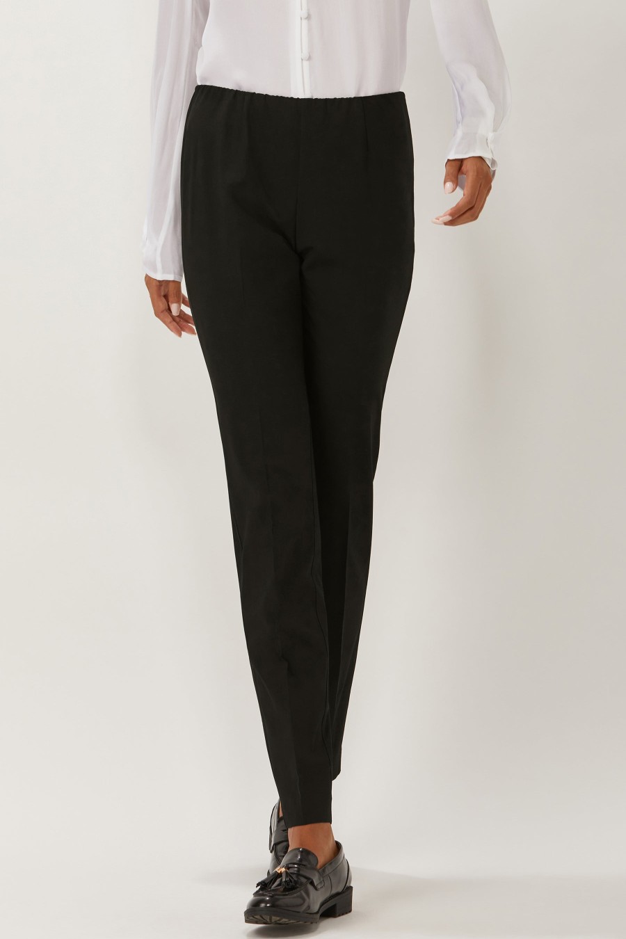 Clothing ECRU | Springfield Sim Leg Pant In Black