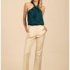 Clothing TRINA TURK | Carillo 2 Pant In Parchment