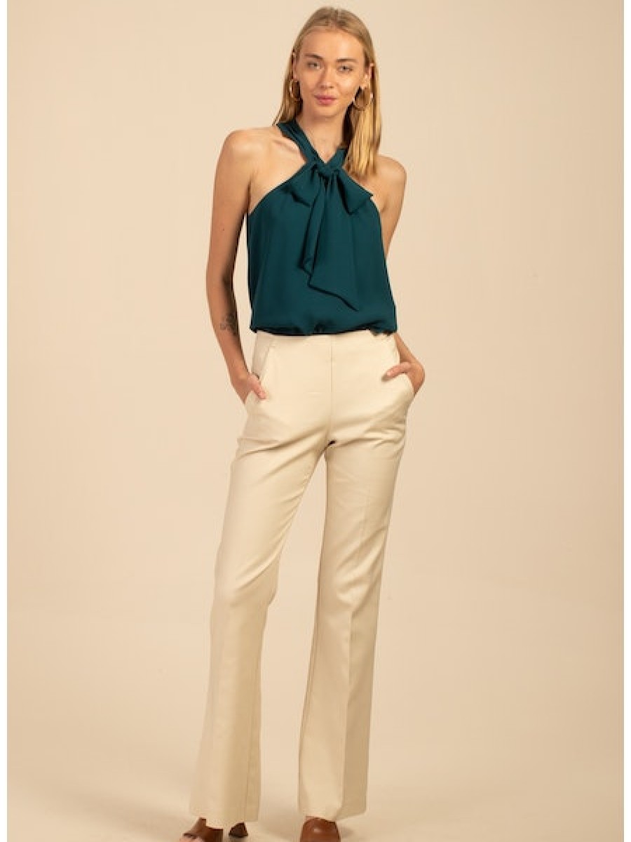 Clothing TRINA TURK | Carillo 2 Pant In Parchment