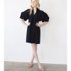 Clothing NEVER A WALLFLOWER | High Neck Dress In Black Windowpane