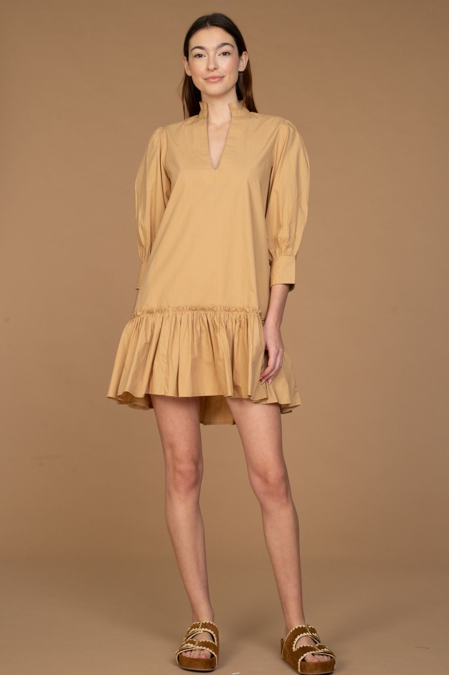 Clothing OLIVIA JAMES | Chloe Dress In Birch