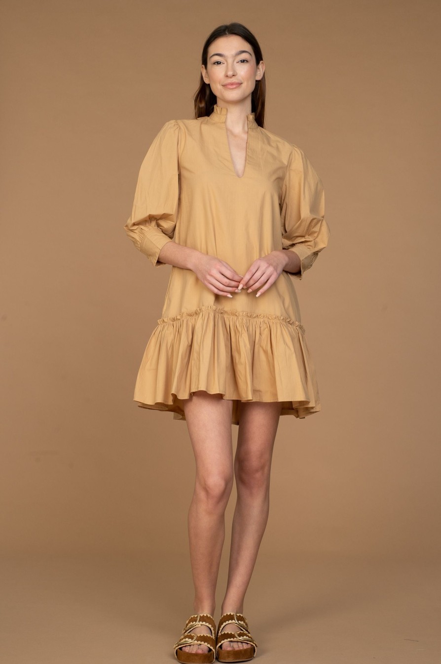 Clothing OLIVIA JAMES | Chloe Dress In Birch