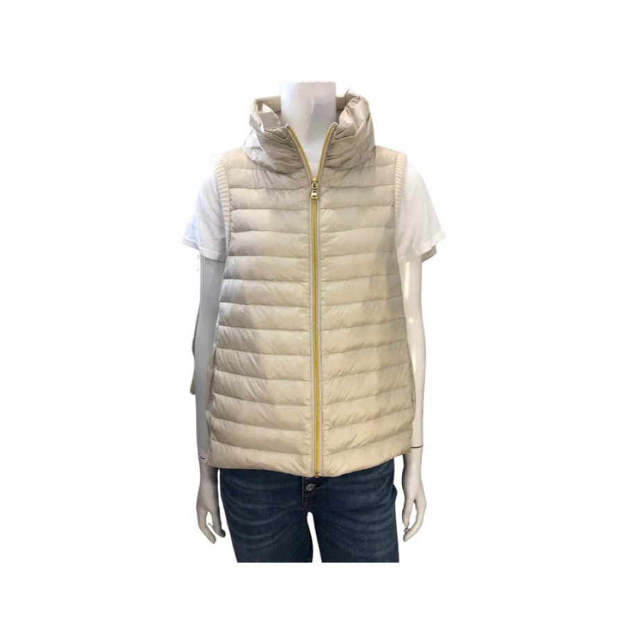 Clothing CORTLAND PARK | Wynn Gilt Vest In White/Snow