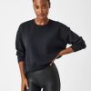 Clothing SPANX | Airessentials Crew Pullover In Very Black