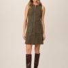 Clothing TRINA TURK | Downtown Dress In Dark Olive