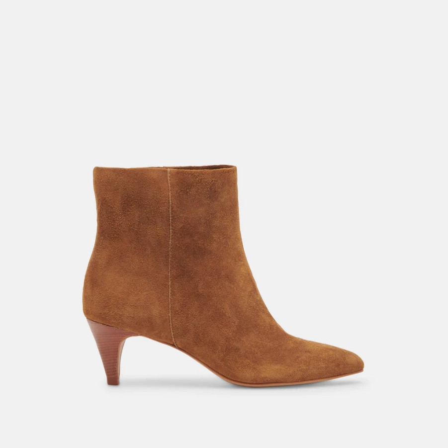 Shoes DOLCE VITA | Dee Suede Bootie In Brown Suede