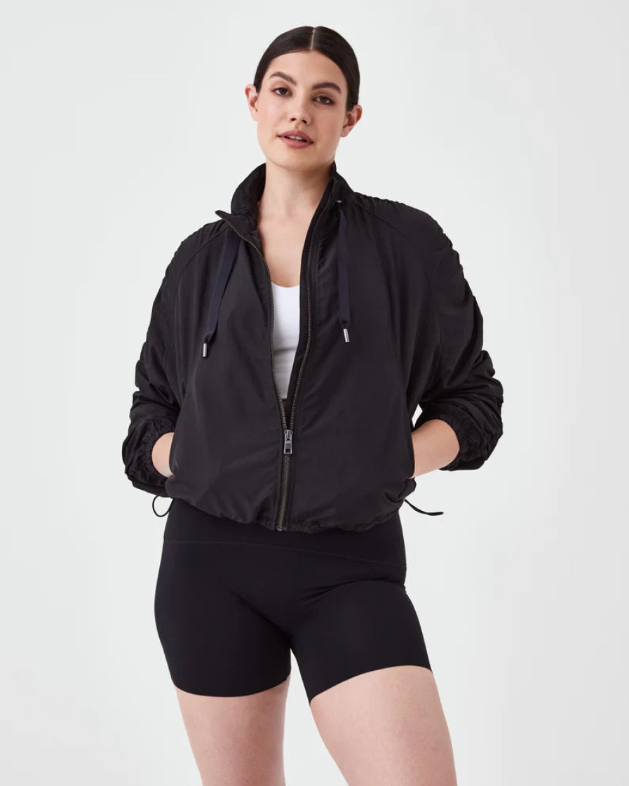 Clothing SPANX | Organza Windbreaker In Black