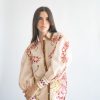 Clothing LAS SURENAS | Flower Tiger Shirt In Beige