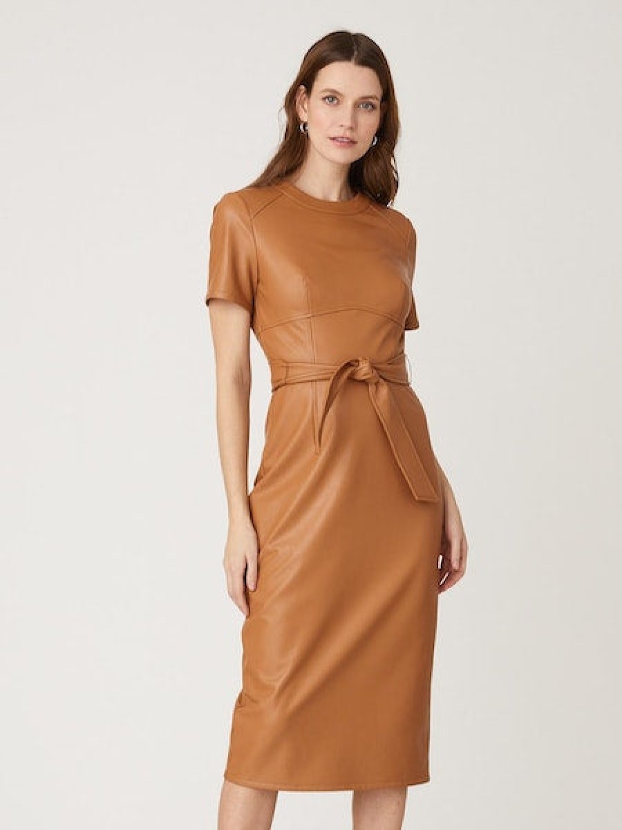 Clothing SHOSHANNA | Rhonda Dress In Camel