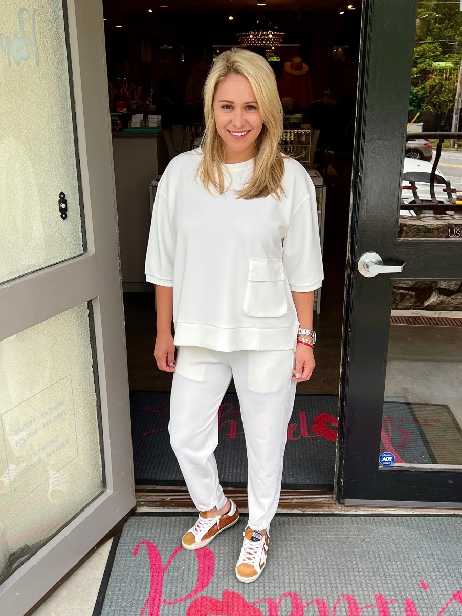 Clothing JOH | Katie Pant In White