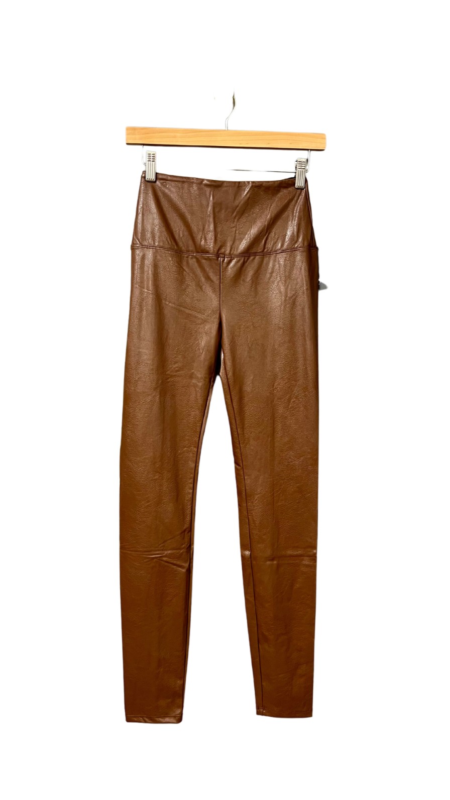 Clothing LYSSE | Textured Vegan Leather Legging In Whiskey