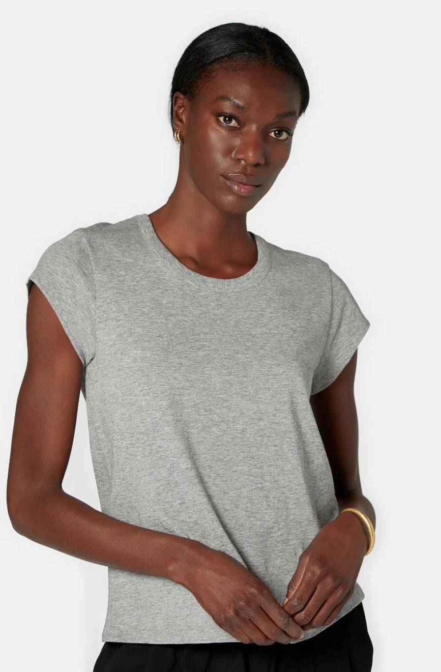 Clothing JOIE | Delzia Tee In Heather Grey